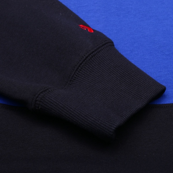 Свитшот Converse ONE_STAR_BLOCK_PACK_CREW_BLACK 10017320-001 р. XL синий