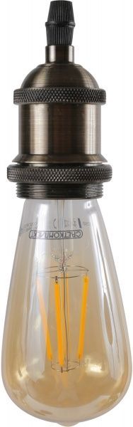 Люстра подвесная Светкомплект Паук Loft 11206 6x40 Вт E27 античная бронза 