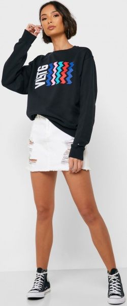 Джемпер Converse Voltage Crew 10018394-001 р. XS черный