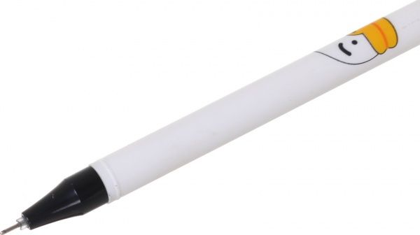 Ручка гелевая Котенок белый 