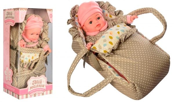 Пупс M 3886 34 см цвет в ассортименте ODT083072