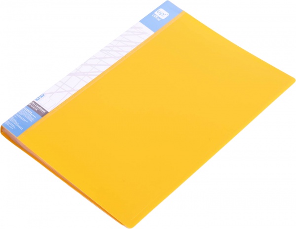 Папка А4 с 40 файлами желтый UP! (Underprice)