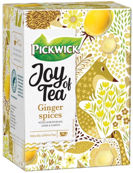 Чай Pickwick Joy of Tea Ginger spices 15 шт. 26,25 г 