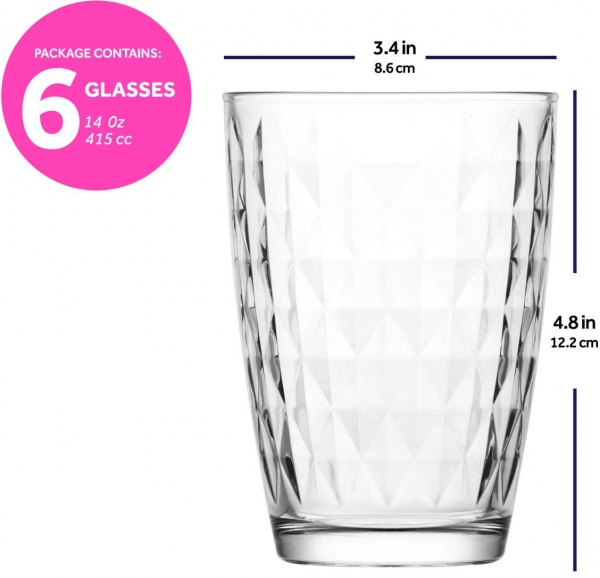 Стакан высокий Artemis 415 мл LAV 