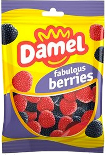 Конфеты жевательные Damel Berries (80 г) 