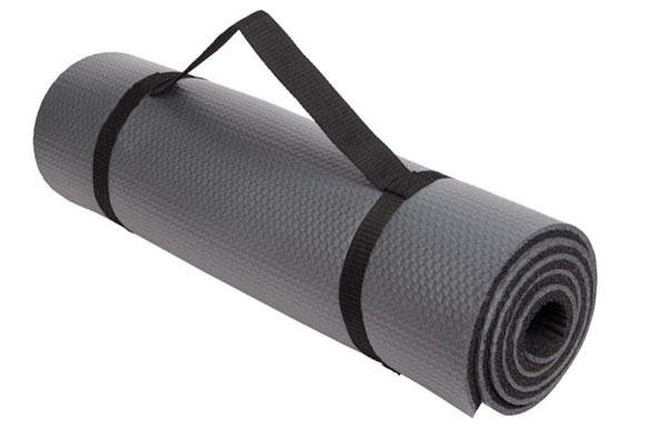 Килимок для фітнесу Energetics NBR Mat 180cm 1.5 1830x580x15 мм NBR Mat чорний