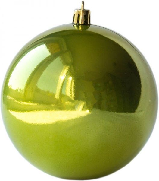 Шар пластиковый Девилон 0094 d120 однотонный зелено-перламутровый