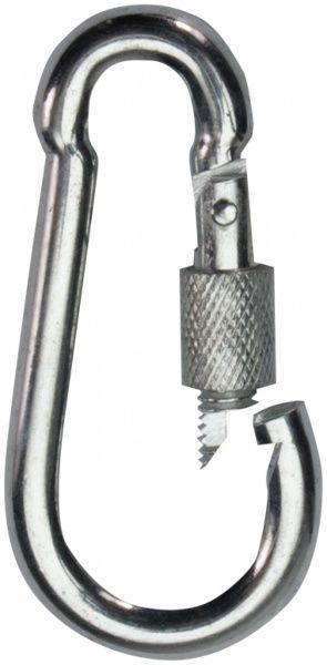 Карабін пожежний із фіксатором 10 мм