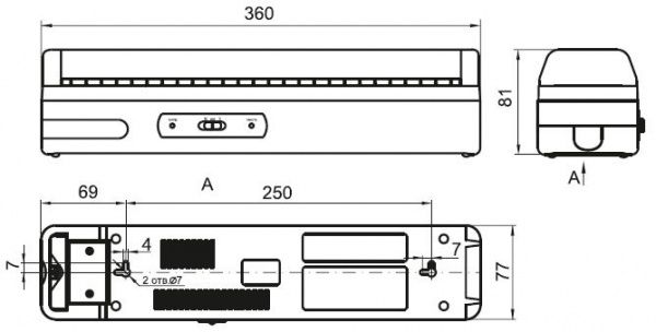 Світильник акумуляторний IEK ДБА 3928 LED 12 Вт сірий 