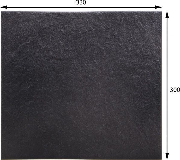 Плитка Cersanit Солар графіт прямий капінос 30x33