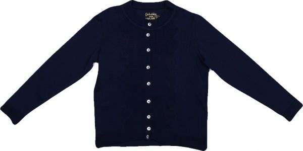 Жакет Галушко для девочки р.122 синий 5250 