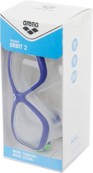 Маска для плавания Arena ORBIT 2 1E193-15 1E193-15 прозрачныйсиний