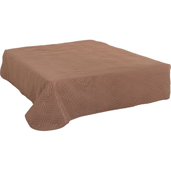 Покривало Underprice коричневе 160x220 см
