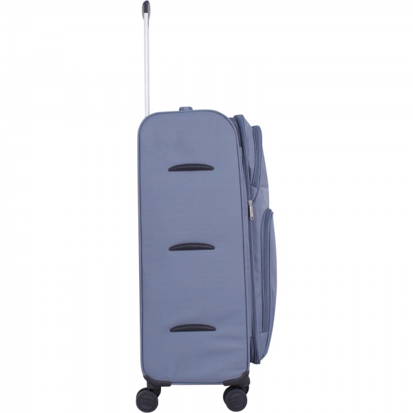 Чемодан Bagland L New 90 л серый 3799127 