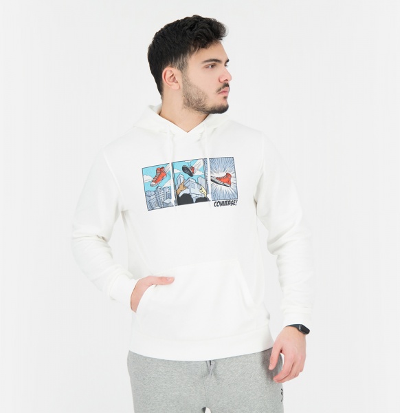 Джемпер Converse 10023948-102 р. L білий