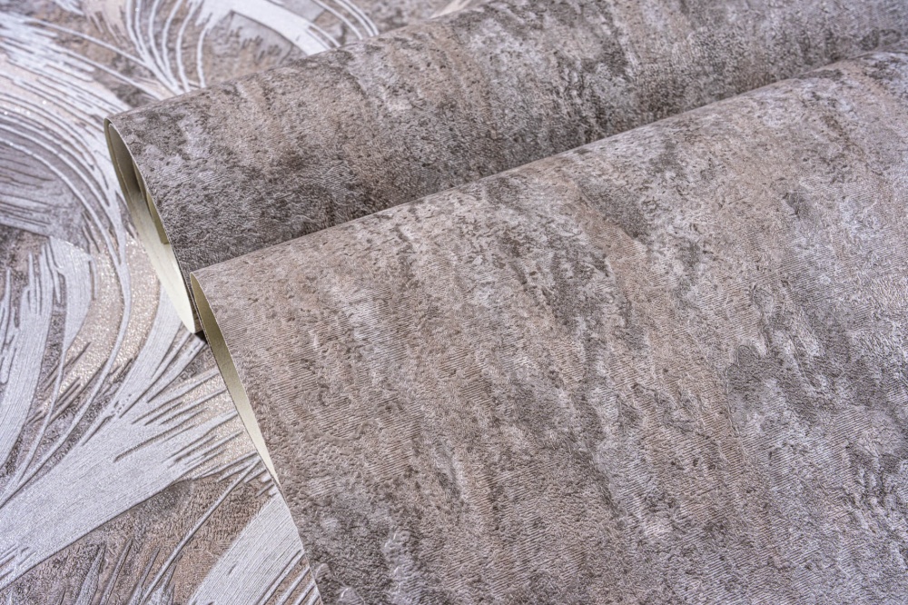 Обои виниловые на бумажной основе Славянские обои Le Grand gold Перышко 4605-10 1,06x10,05 м