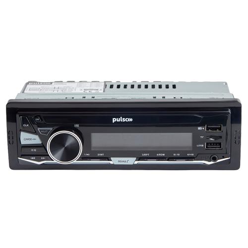Автомагнитола PULSO RGB, USB, FM, RCA, LCD (P110411)