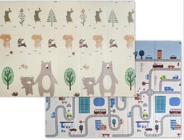 Розвиваючий килимок Тварини 2.0х1.5 м BCM-A01