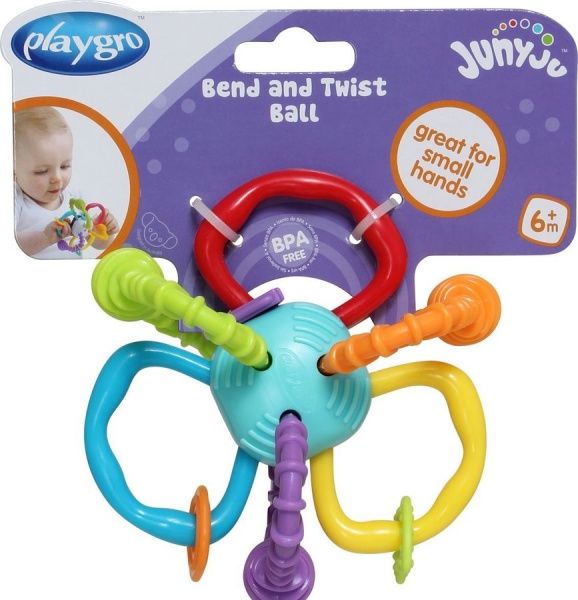 Прорізувач Playgro Гнучкий м'ячик 25 235