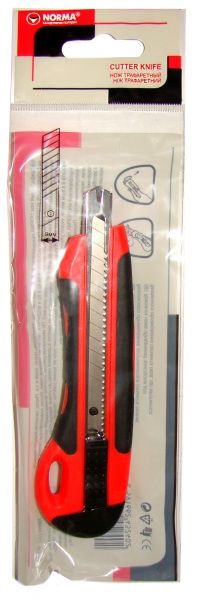 Нож канцелярский NORMA 9 мм 4524 