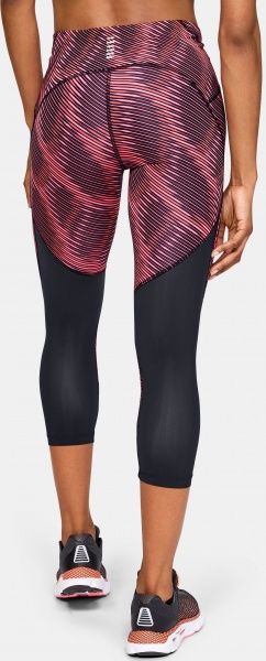 Лосини Under Armour W UA Fly Fast HeatGear Printed Crop 1353511-691 M рожевий