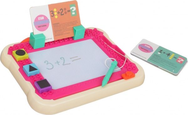 Доска магнитная Sunny с набором фигурок бело-красная HM1315A/wh-rd