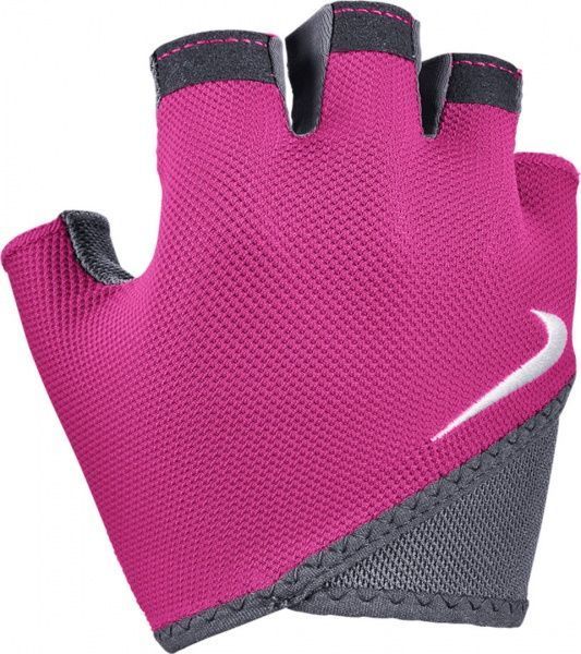 Перчатки для фитнеса Nike GYM ESSENTIAL FITNESS GLOVES N.000.2557.628 р. L розовый с серым 