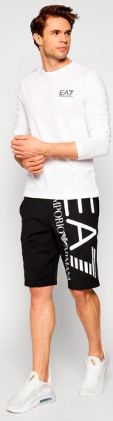 Шорти EA7 3KPS62-PJ8LZ-1200 р. XL чорний
