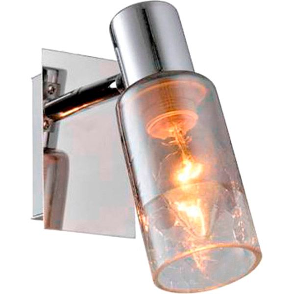 Спот Crystal Life 1x40 Вт E14 хром 16571-1 