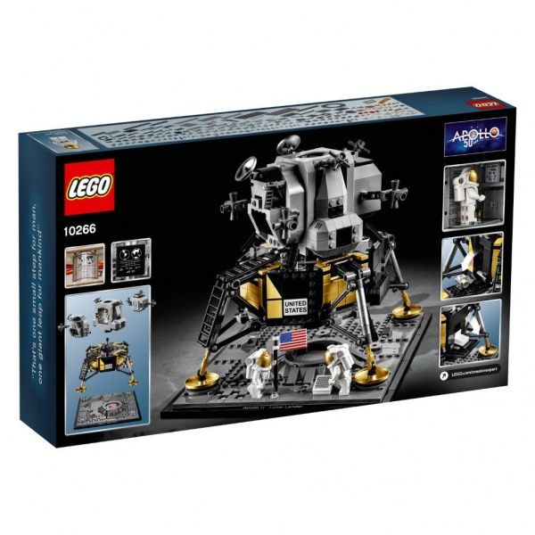 Конструктор LEGO Creator NASA Apollo 11 Lunar Lander 10266