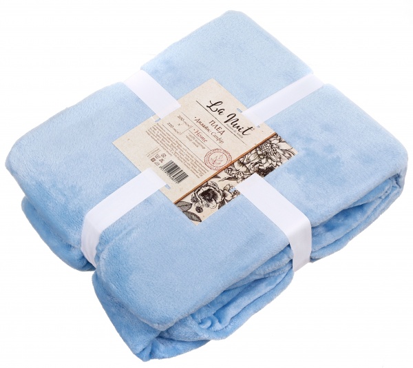 Плед Сапфир 220x200 см синий La Nuit 