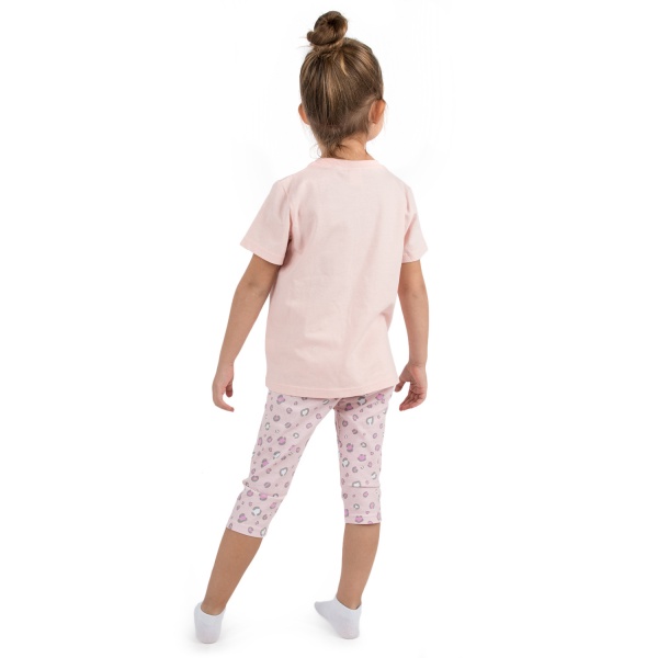 Пижама детская для девочек Funtime р.122 розовый 
