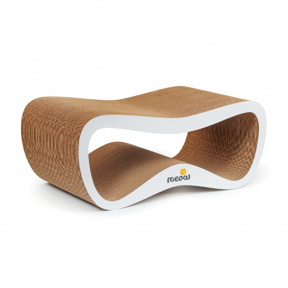 Когтеточка-лежак Say Meow для котов Say Meow Grace Max, картон, 67*27*35см