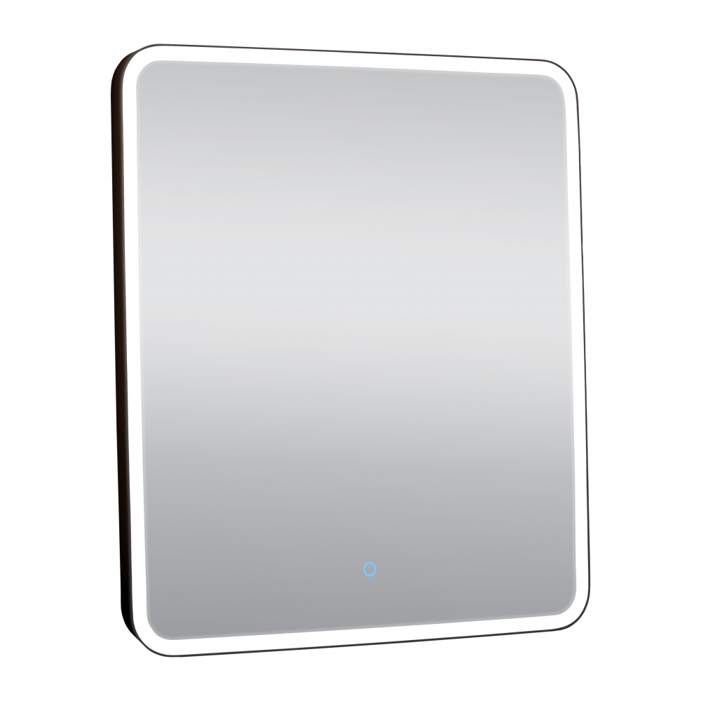 Зеркало со встроенной подсветкой Aqua Rodos Donato black 60х70 sensor