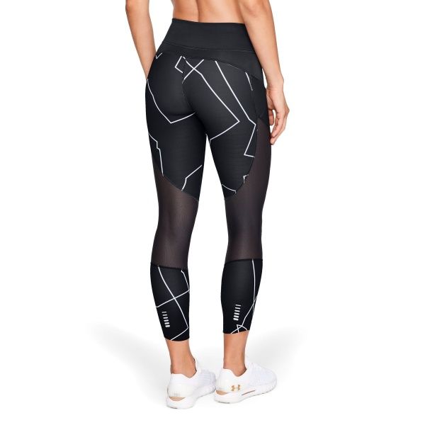 Лосини Under Armour UA SpeedPocket Printed Run Crop 1323048-001 XS чорний