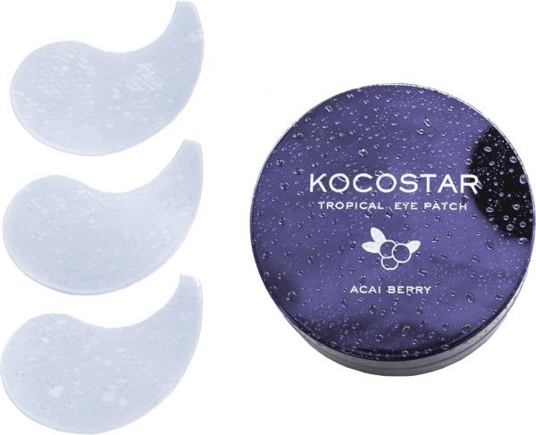 Гидрогелевые патчи Kocostar Tropical Eye Patch Ягоды асаи 90 г 60 шт./уп.