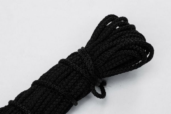 Шнур поліпропіленовий планшет 2,5 мм 20 м чорний