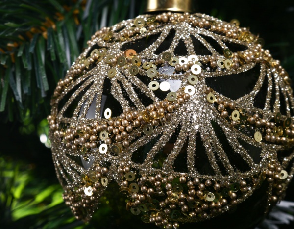 Шар новогодний 80 мм в ассортименте ABT620890