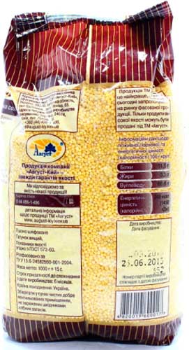Пшоно Август 1кг 4820019600017 