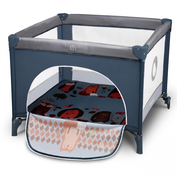 Ігровий манеж Lionelo Sofie blue navy LO.SO05