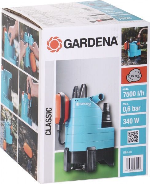 Насос дренажный Gardena 7500 Classic 1795-20