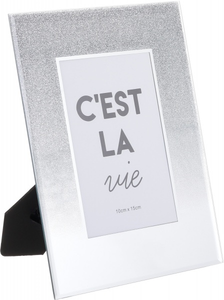 Рамка для фото C'est La Vie 1 фото 10x15 см серебряный 
