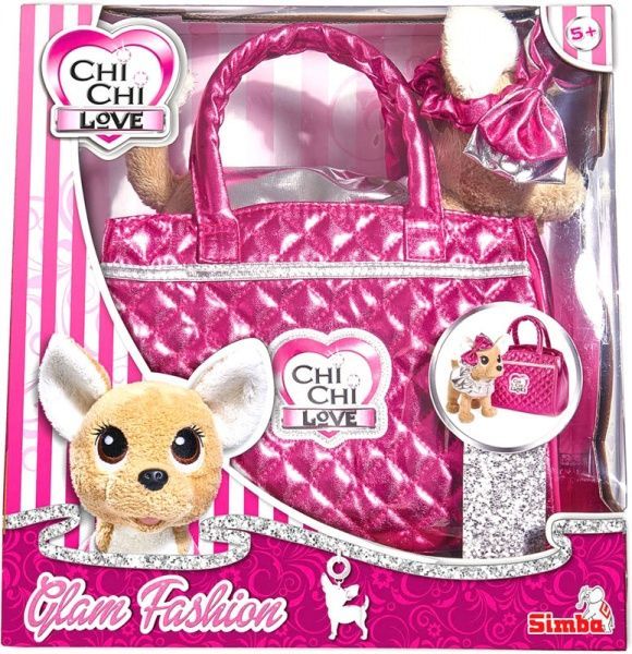 М'яка іграшка Simba Chi Chi Love Чіхуаху Модний гламур 20 см 5 893 125