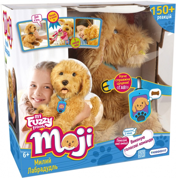 Интерактивный игровой набор My Fuzzy Friends Лабрадудель Moji 18207