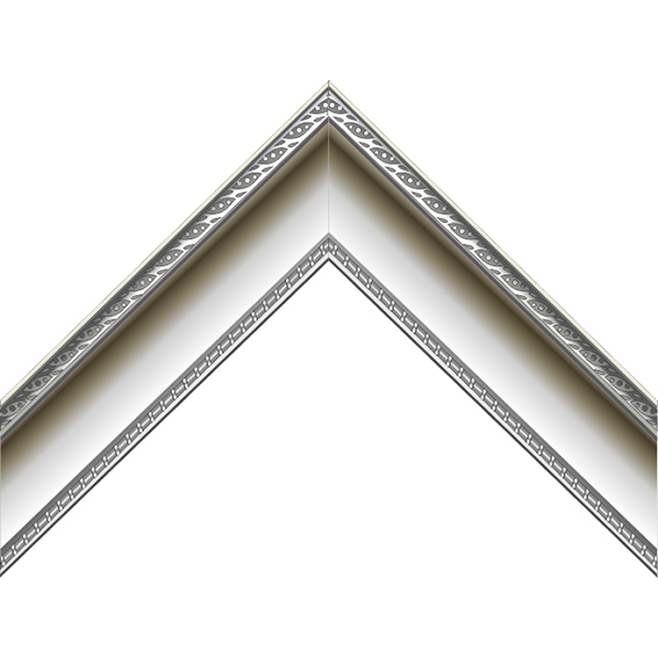 Дзеркало МТ Людовік срібло 80x65 см