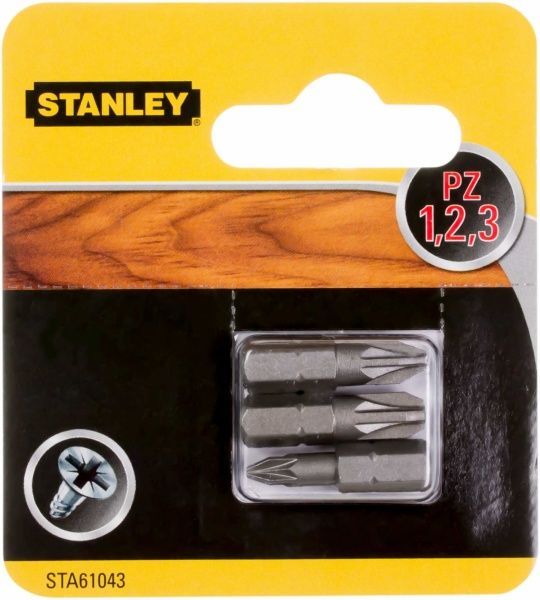 Набор бит Stanley 3 шт. STA61043