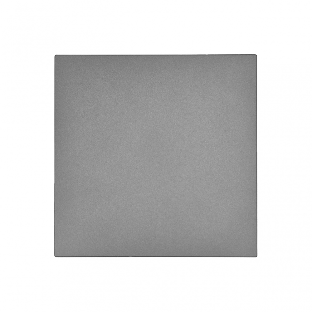 Вимикач одноклавішний HausMark INO без підсвітки сірий LS-EU-Gray