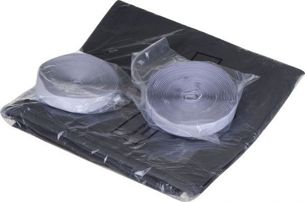 Сетка москитная на двери с магнитной лентой 1000х2100 мм графит 