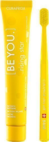 Набір CURAPROX Зубна паста+щітка BE YOU Yellow 90 мл