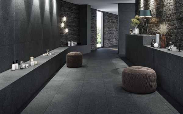 Плитка INTER GRES Gray чорна 60x60 01 082 